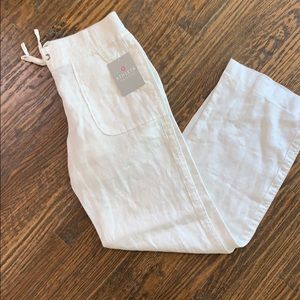 NWT Athleta Linen Pants size 8